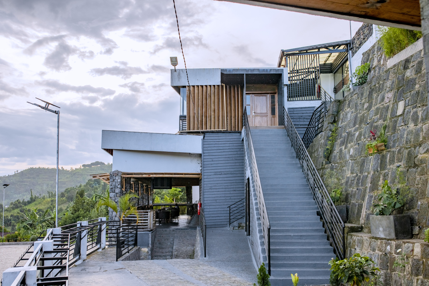 Kivu Vista Retreat lodge exterior